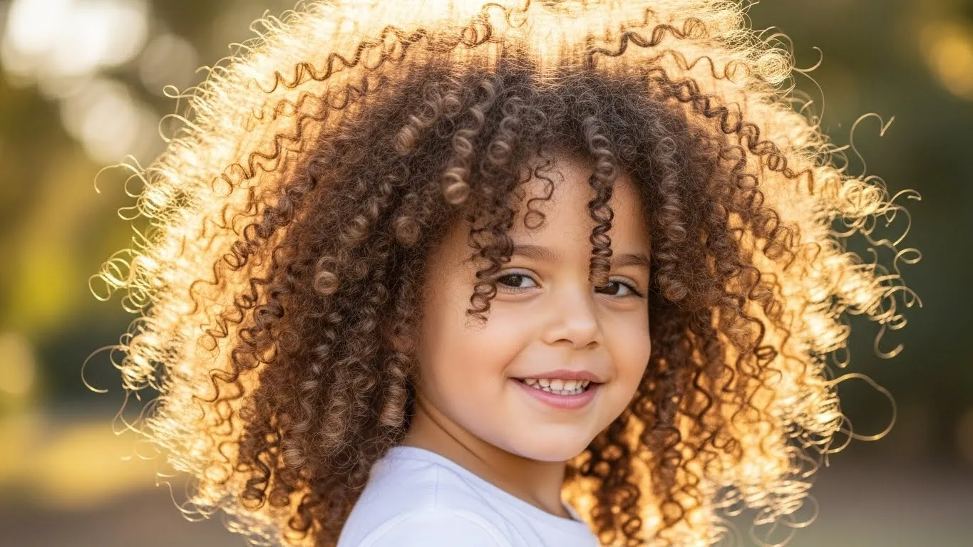 Shampoo para cabelos cacheados infantil: como cuidar dos cachos do seu filho com produtos certos